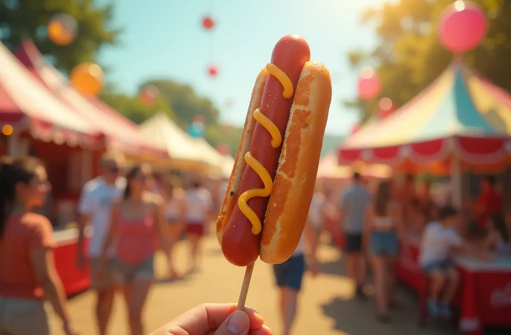 Hotdog on Stick Picture: Delicious Guide to This Fair Food Classic