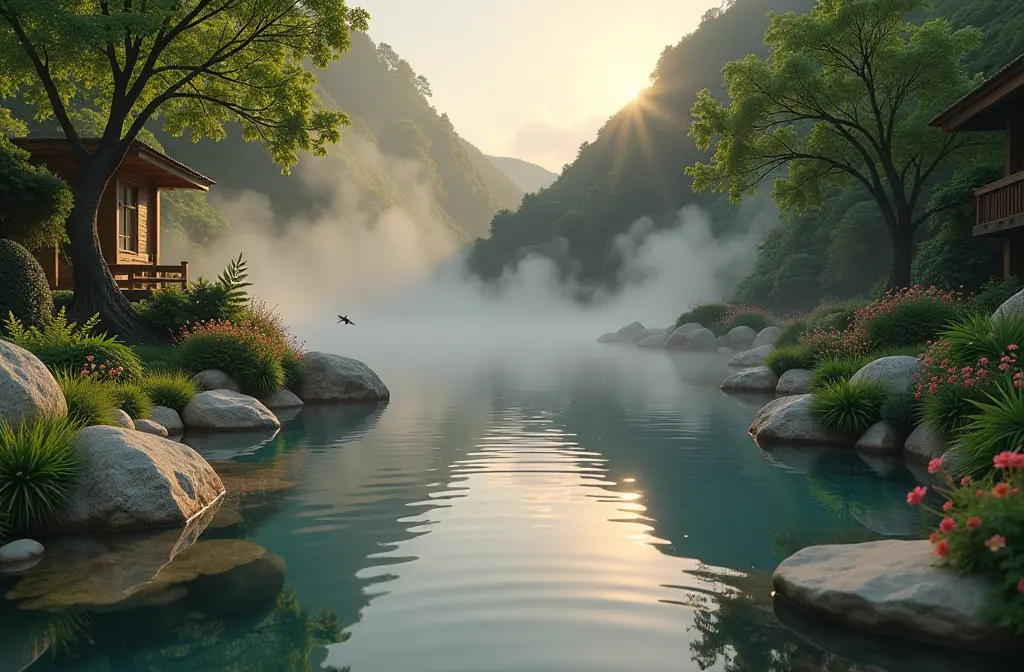 Hot Spring Pictures: Capture Nature's Serenity & Beauty