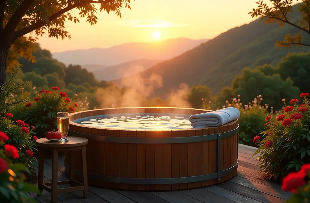 Hot Tub Photos: Capture Relaxation, Luxury & Wellness