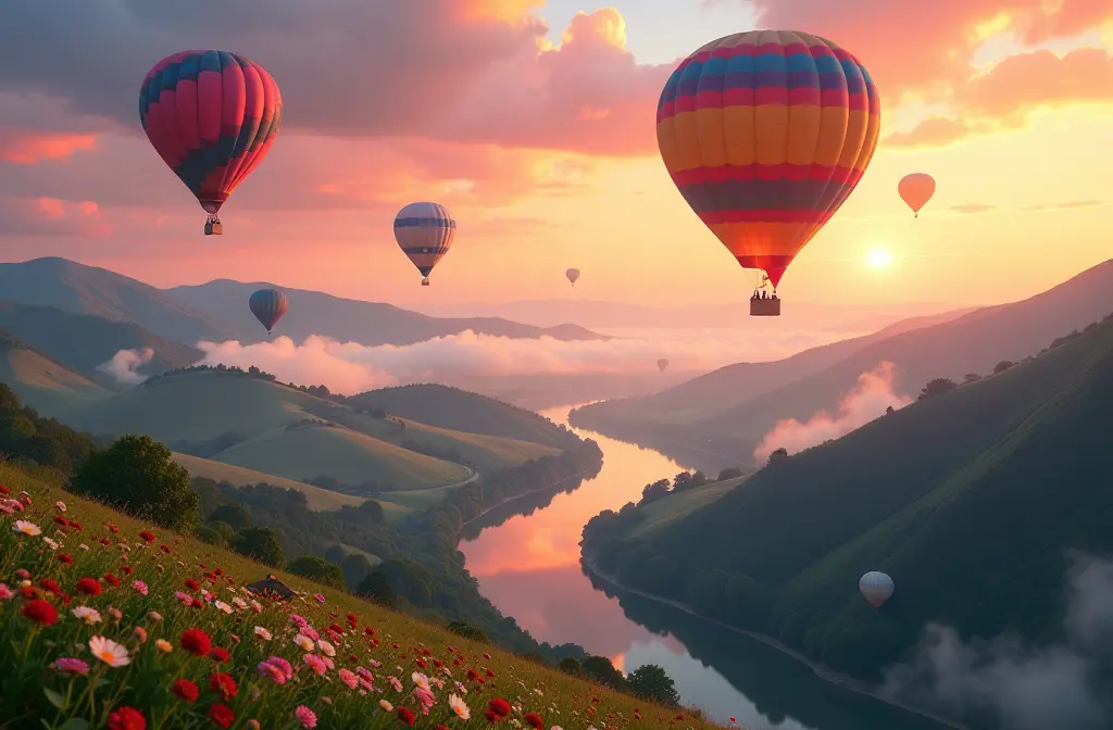 Stunning Hot Air Balloon Images: A Colorful Journey in Photography