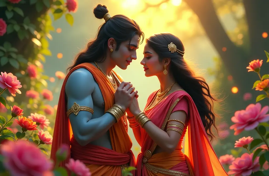 Radha and Krishna Love Photos: Explore Divine Romance and Spiritual Connection