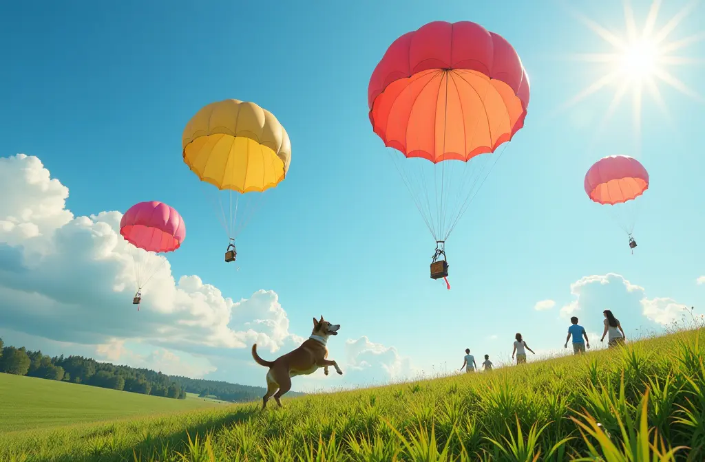 Parachute Balloon Images: Enhance Your Projects with Stunning Visuals